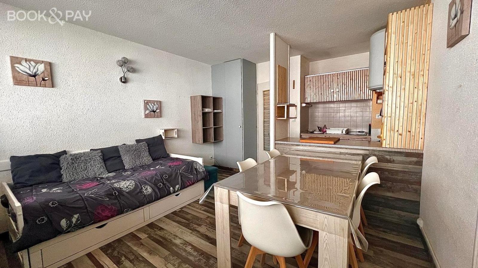 Apartamento La Piste Saint-Lary-Soulan Exterior foto